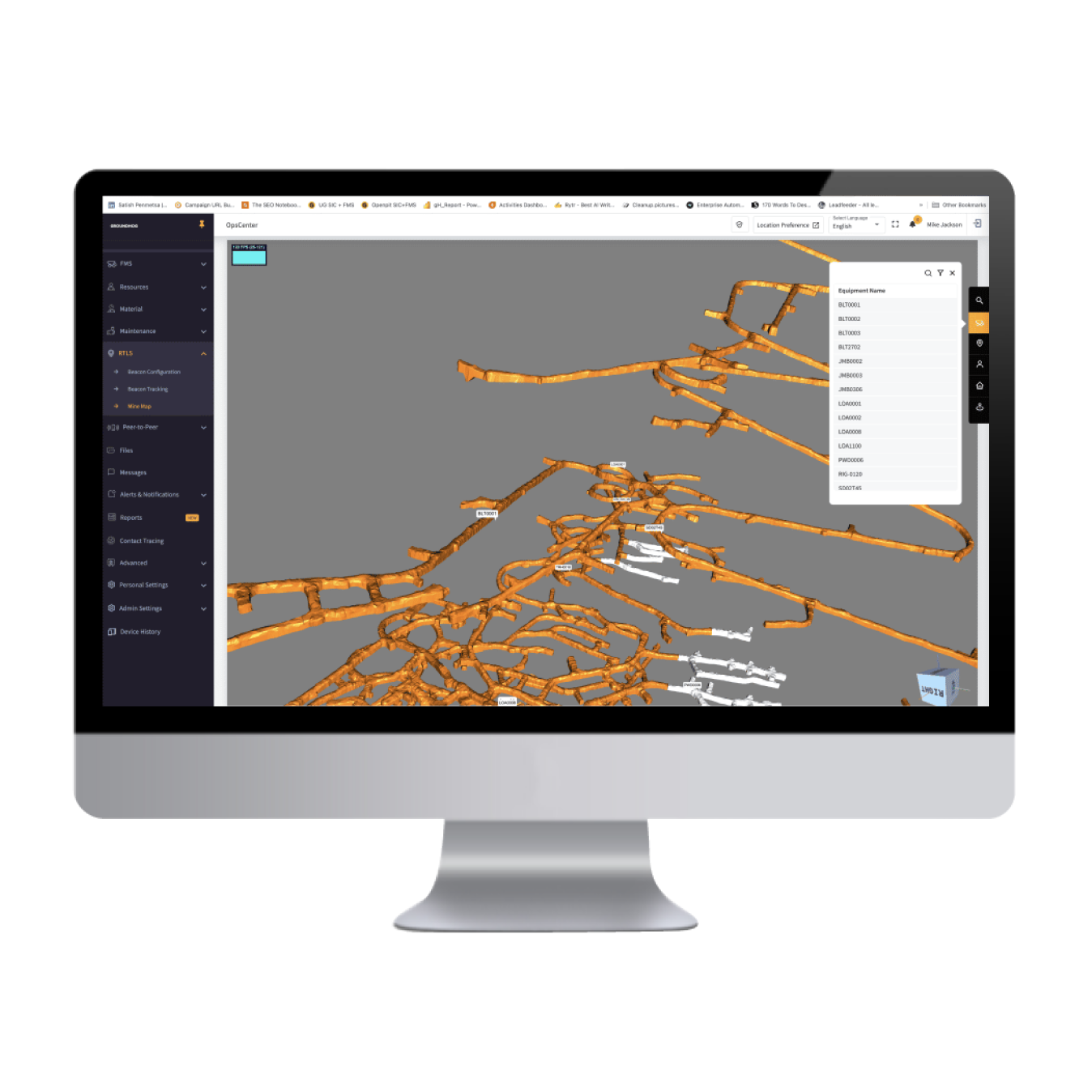 RTLS 3D MAP